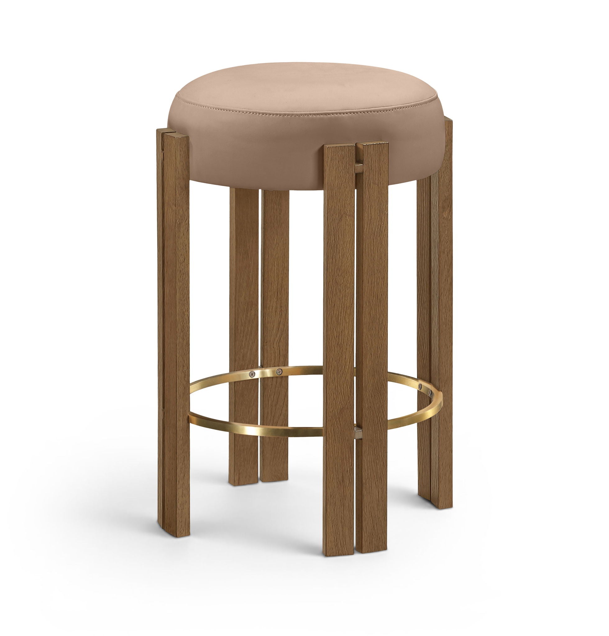 Harrison - Vegan Leather Counter Stool