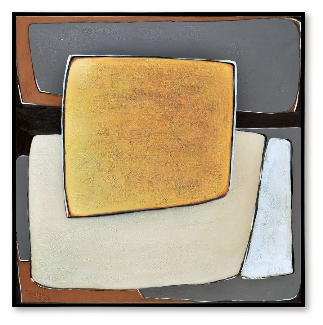 Actman - Wall Art - Cream / Brown / Gray
