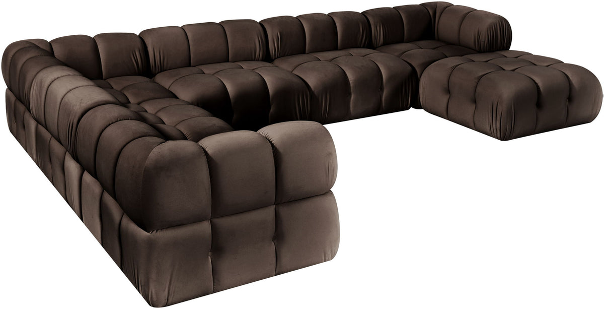 Orin - 7 Piece Modular Sectional (3 Modular Chairs, 3 Corner Chairs & Ottoman)