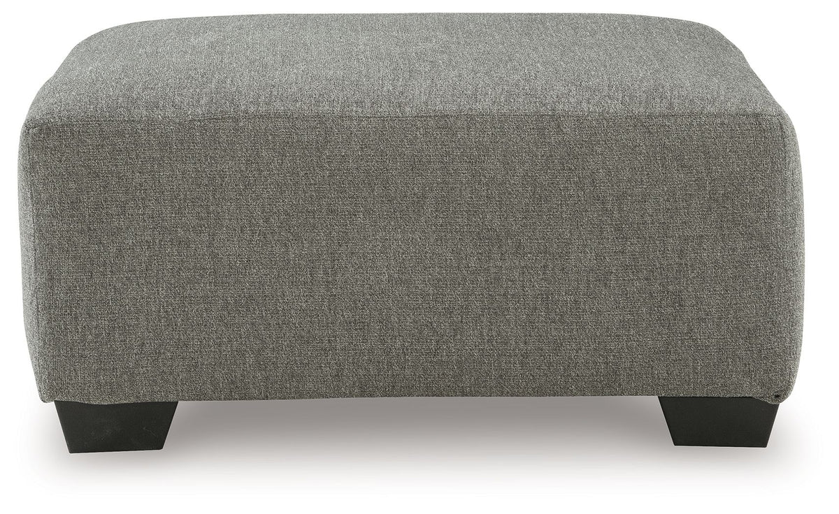 Clarington - Oversized Accent Ottoman - Greystone