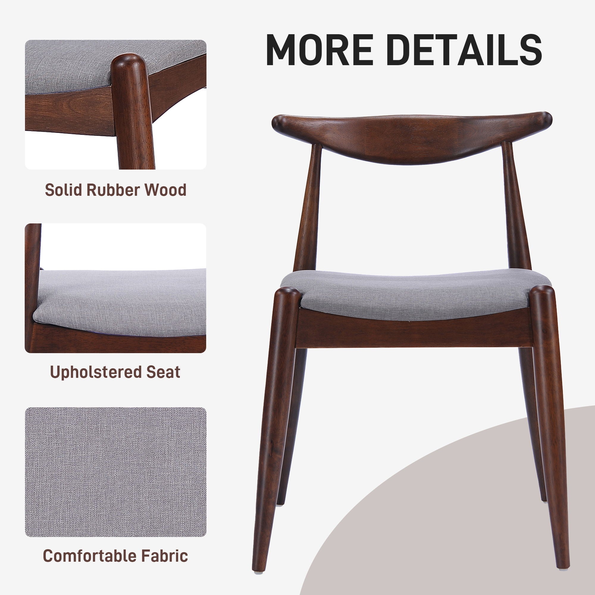 Retro Elegant 5 Piece Dining Set