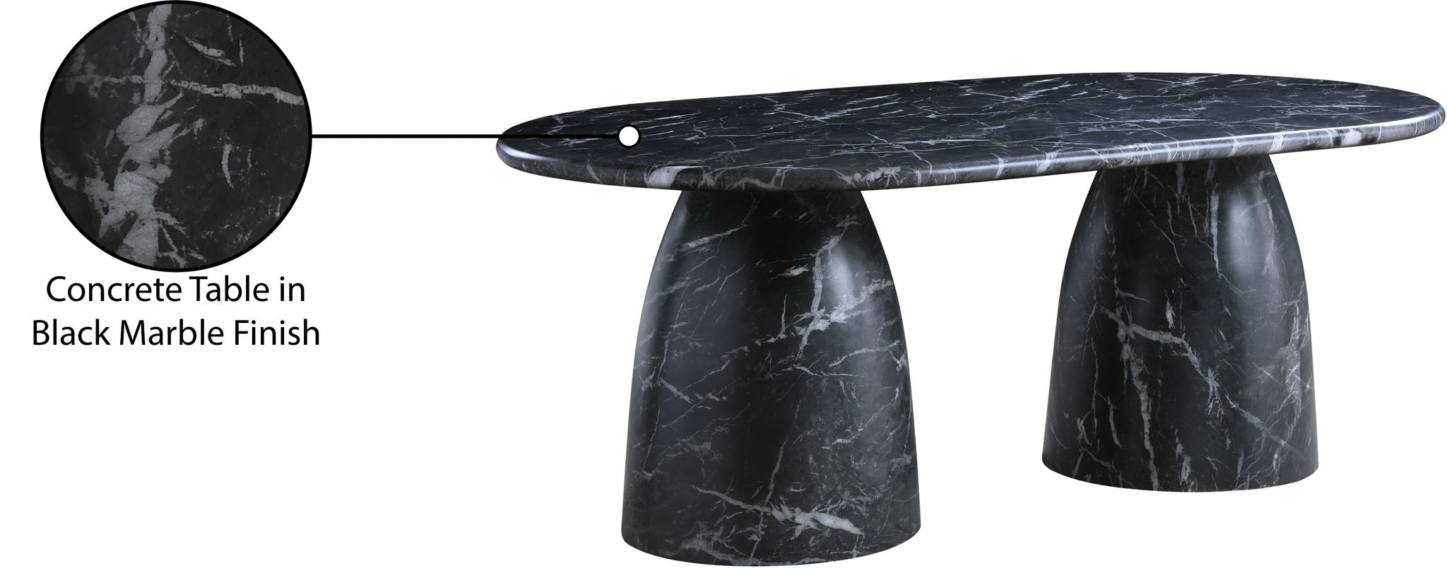 Cosenza - Concrete Dining Table