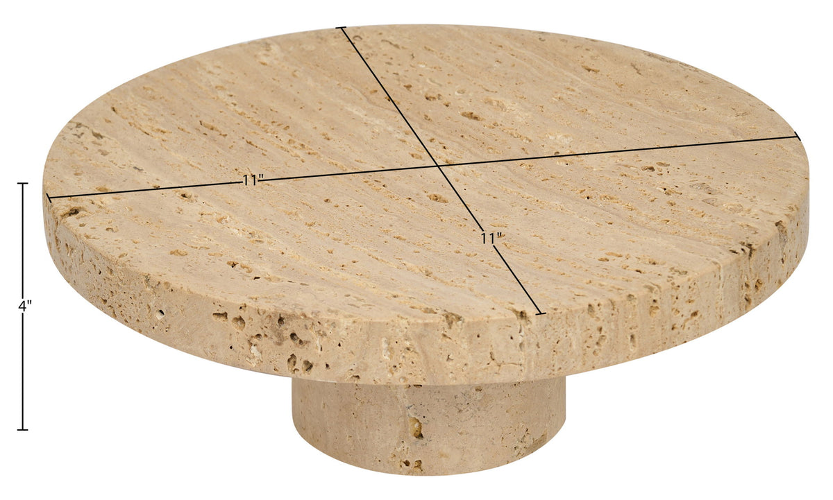 Ralston - Genuine Travertine Tray