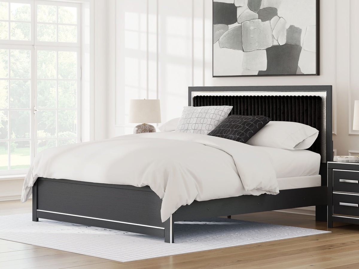 Zuraleus - Upholstered Panel Bed