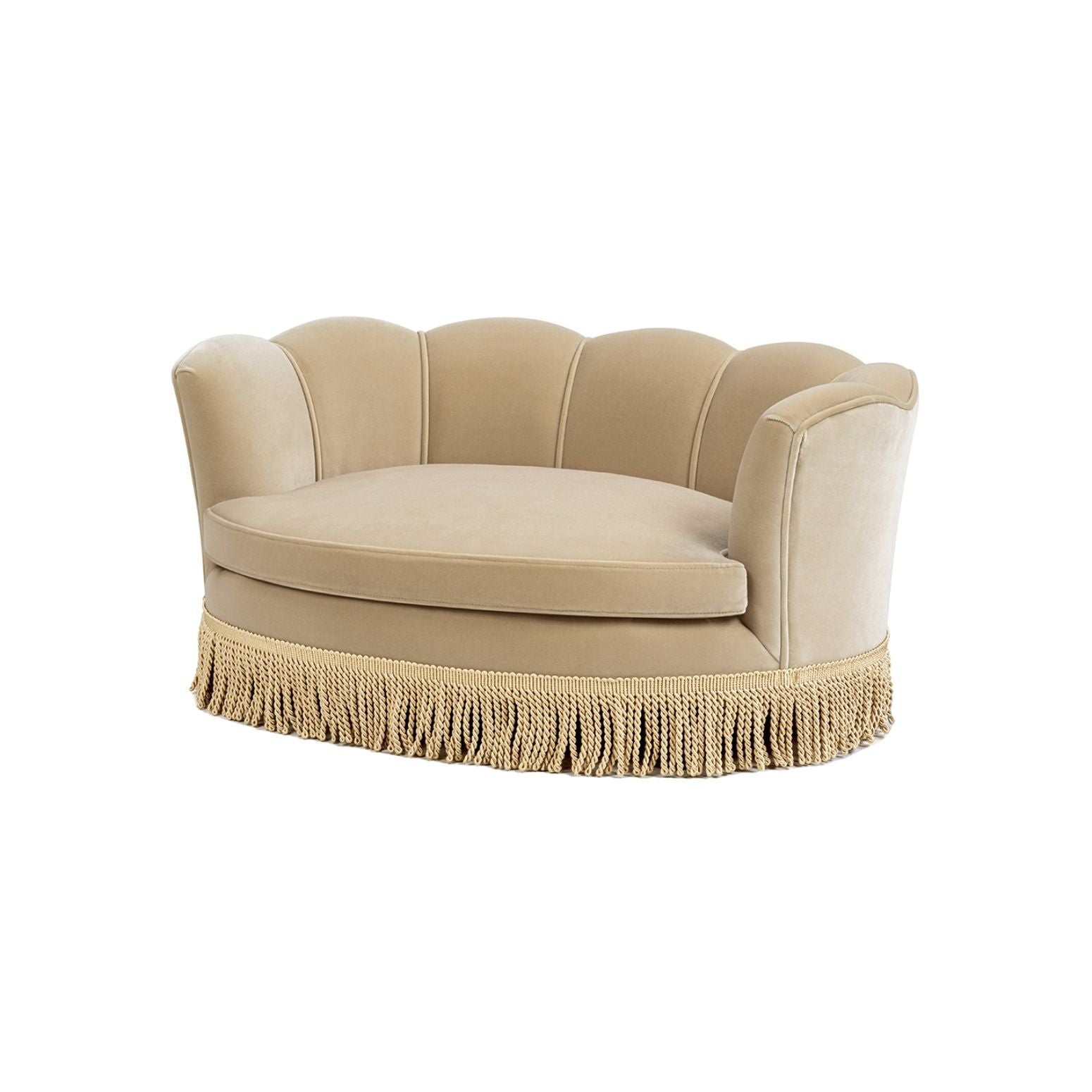Clara - Scalloped Pet Sofa Bed
