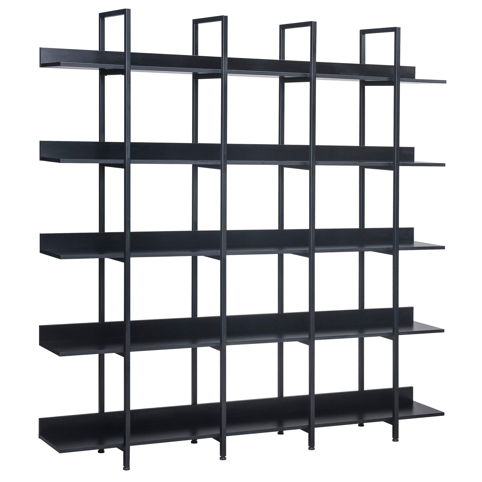 Vintage Industrial 5 Tier Bookcase