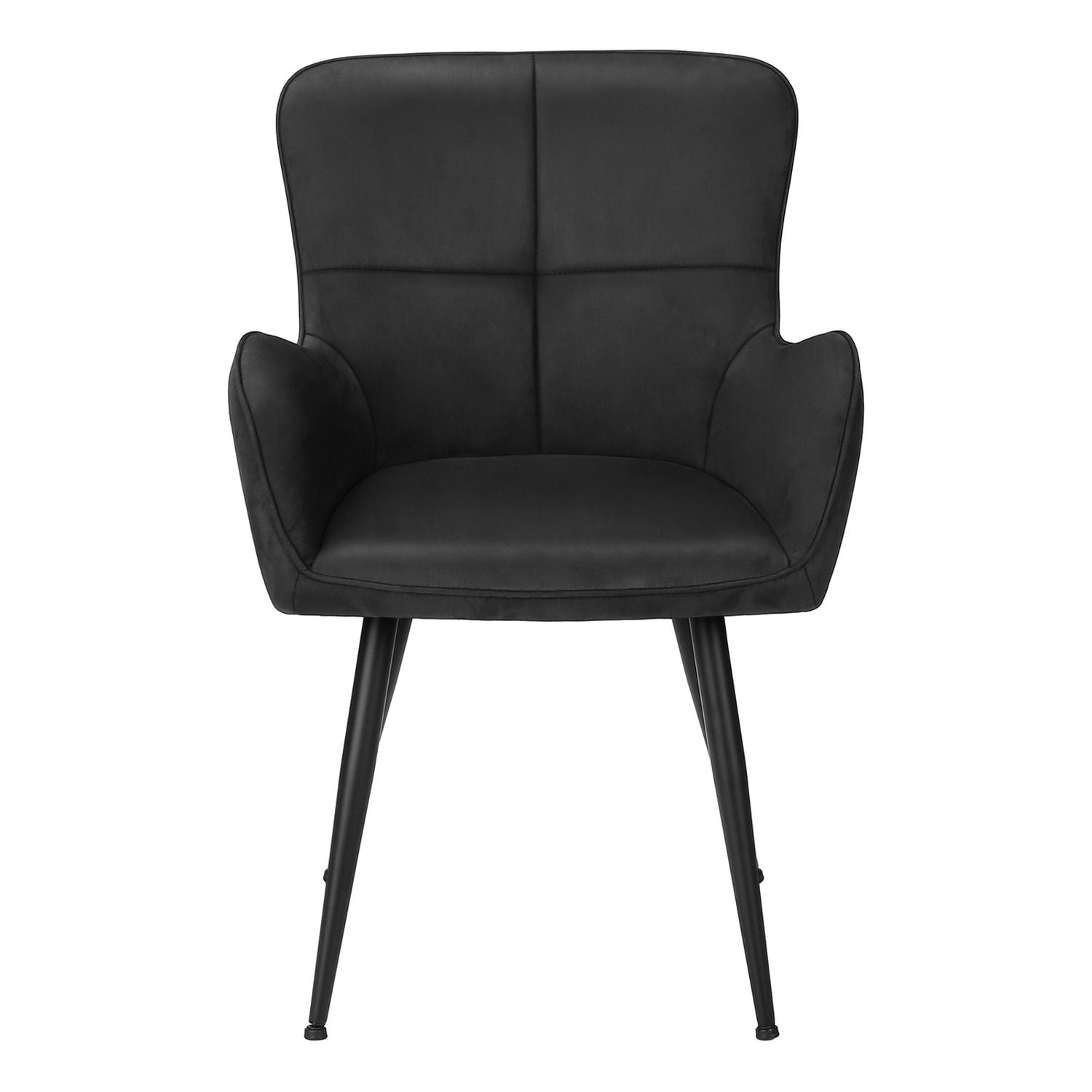 Dining Chair For Kitchen (Set of 2) - Black