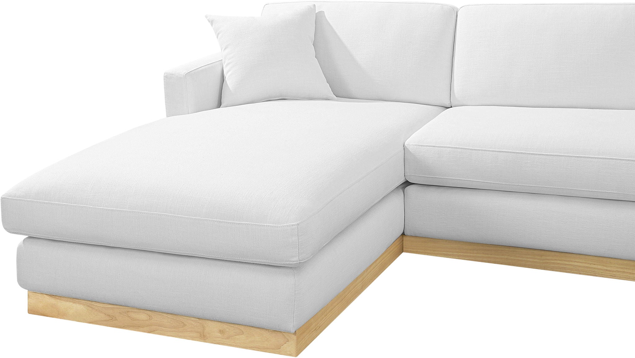 Johanna - 3 Piece Sectional - Natural Base
