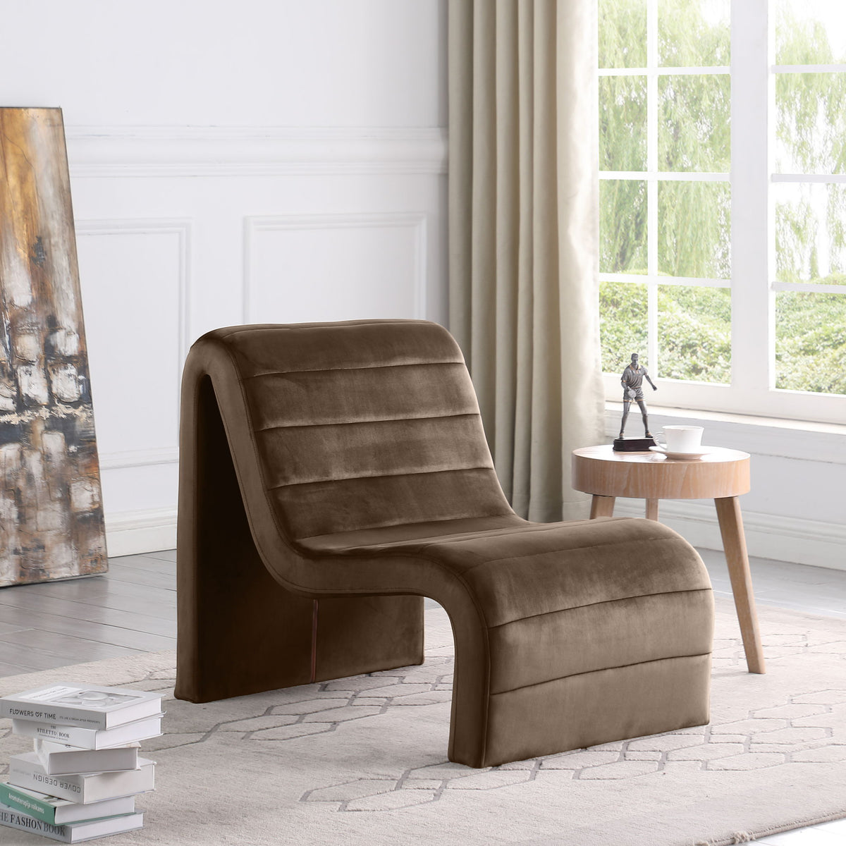 Ivy - Velvet Accent Chair