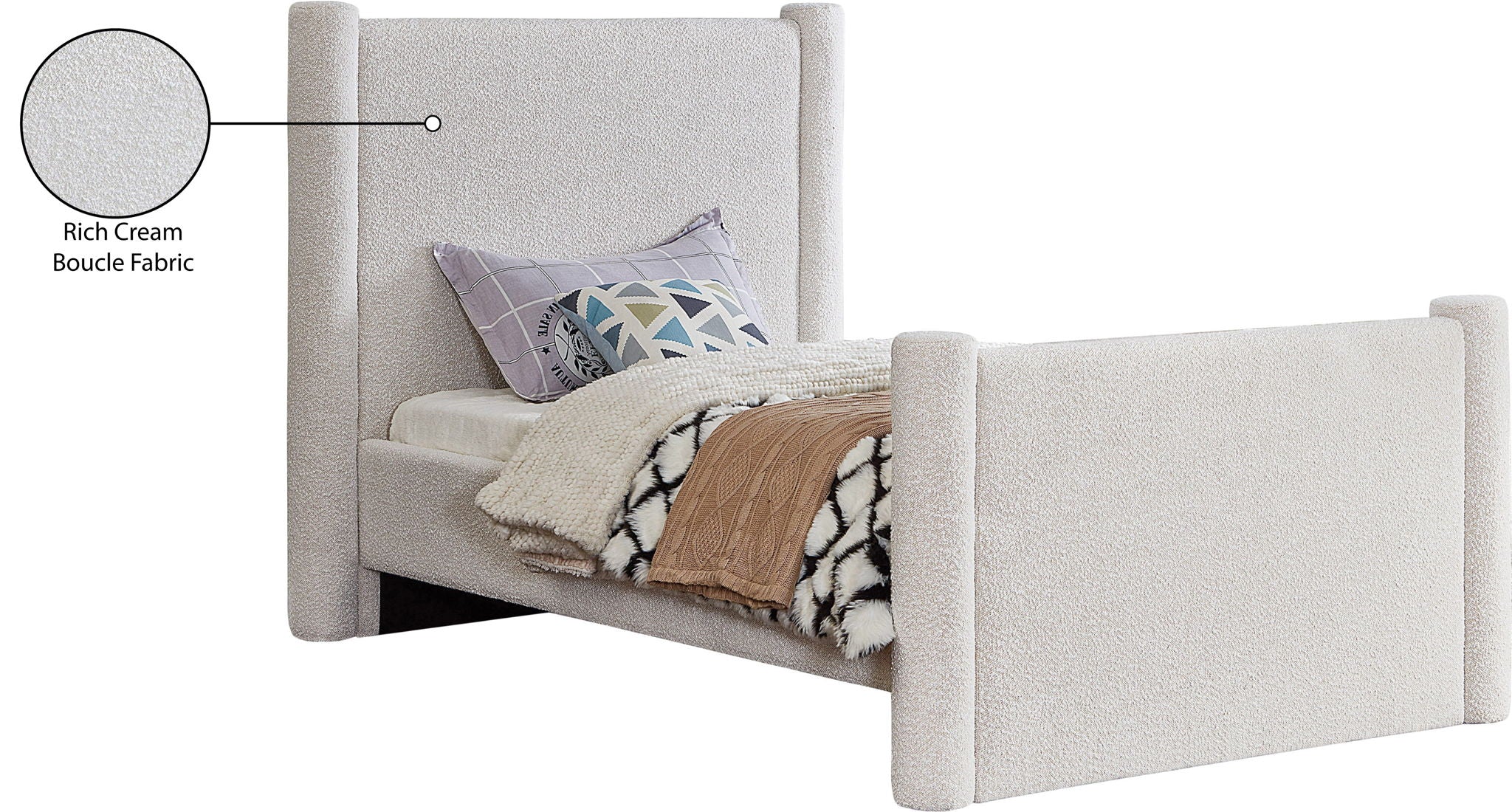 Elias - Boucle Bed