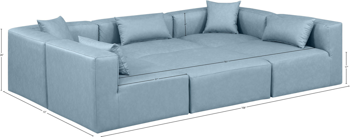 Cube - 6 Piece Modular Sectional