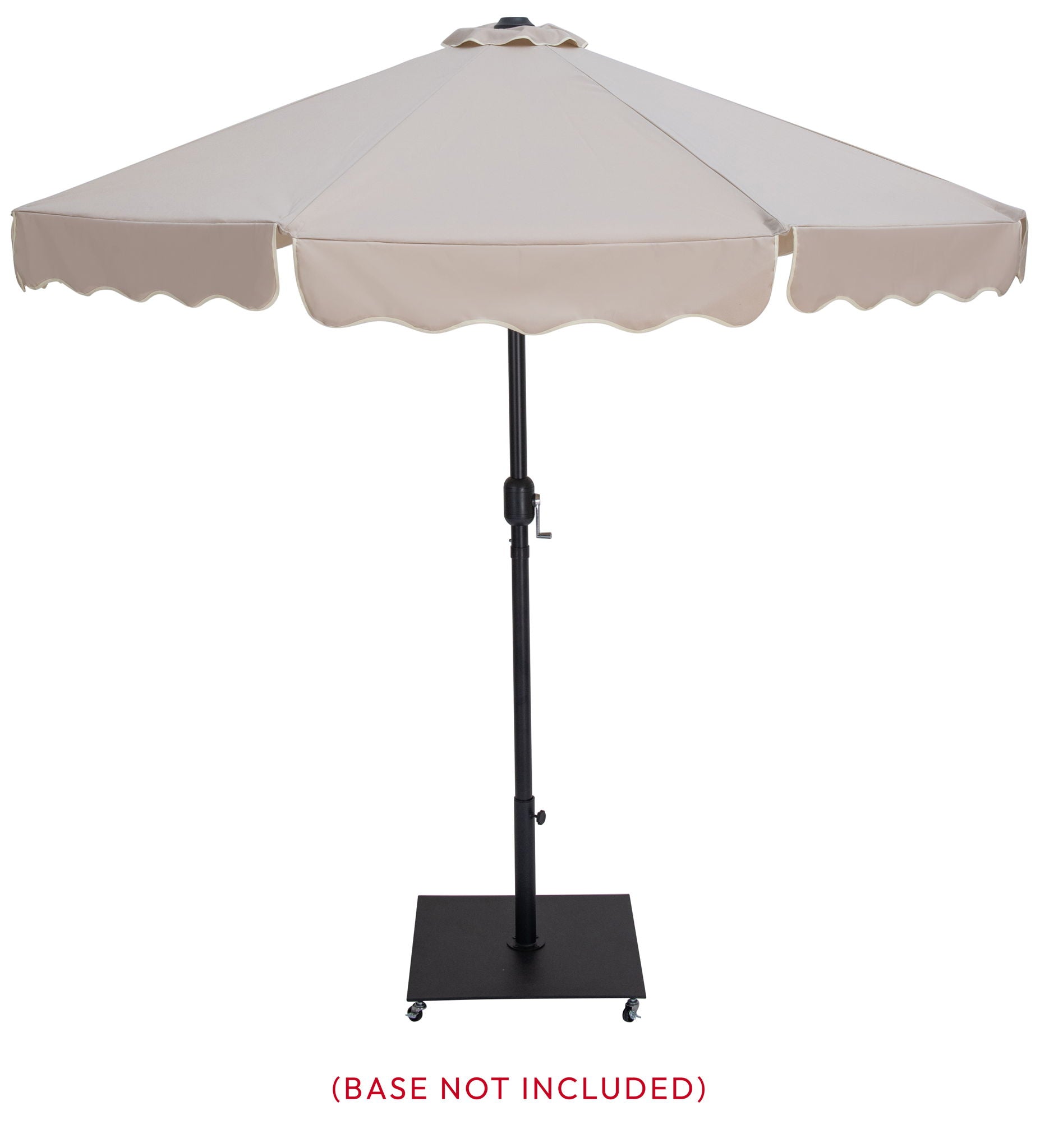 Amalfi - Patio Umbrella - Black Pole