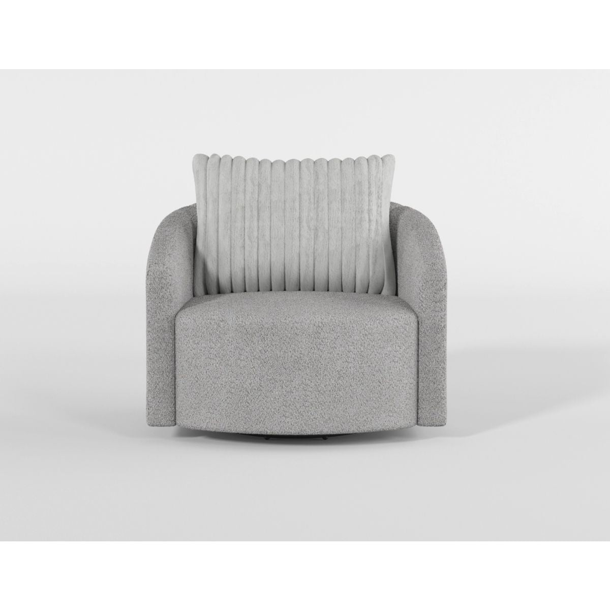Francine - Swivel Chair - Gray