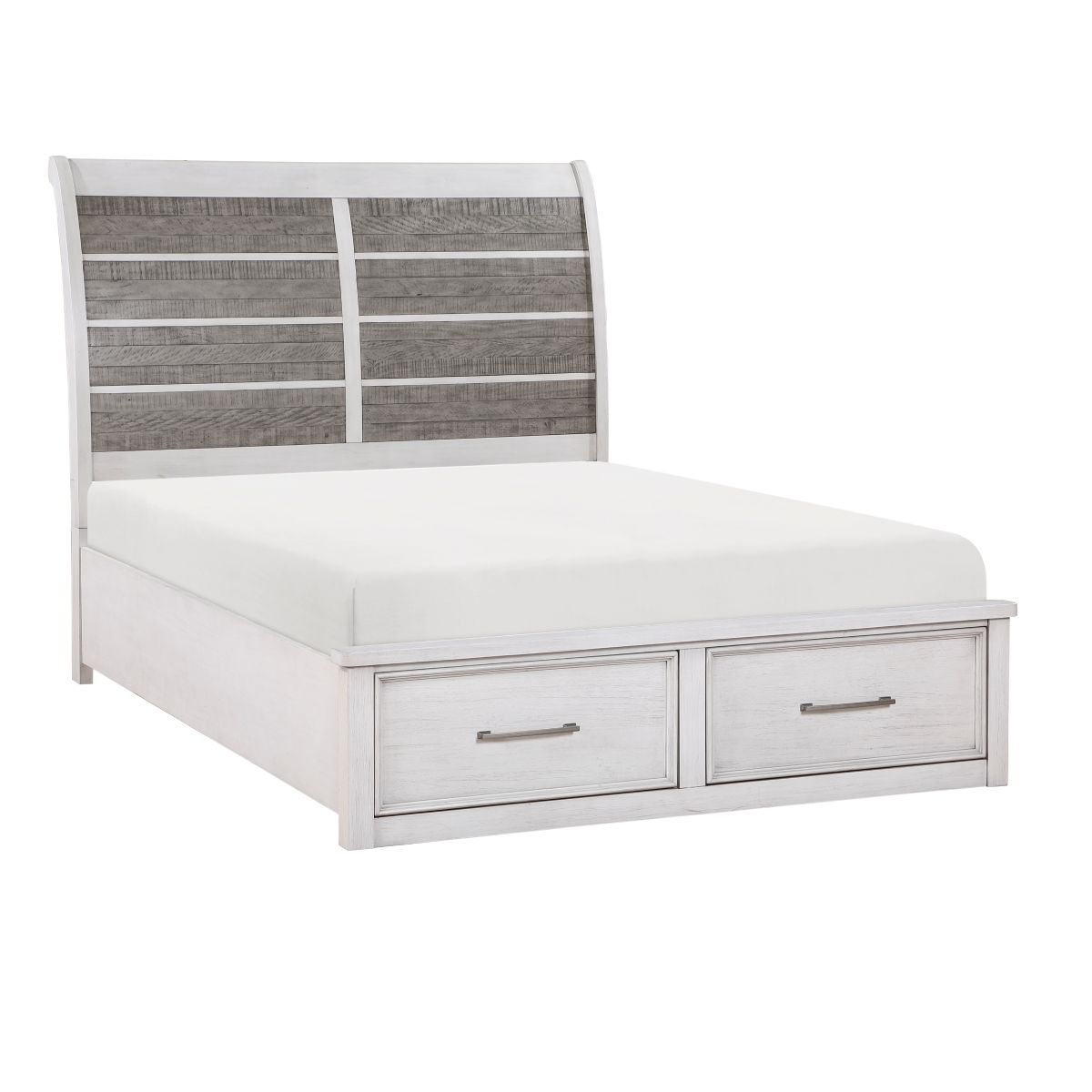 Ambrose - Platform Bed With Storage Footboard