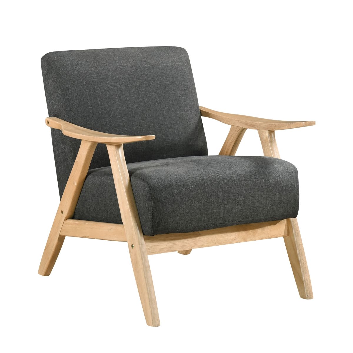 Damala - Accent Chair Light Brown Base