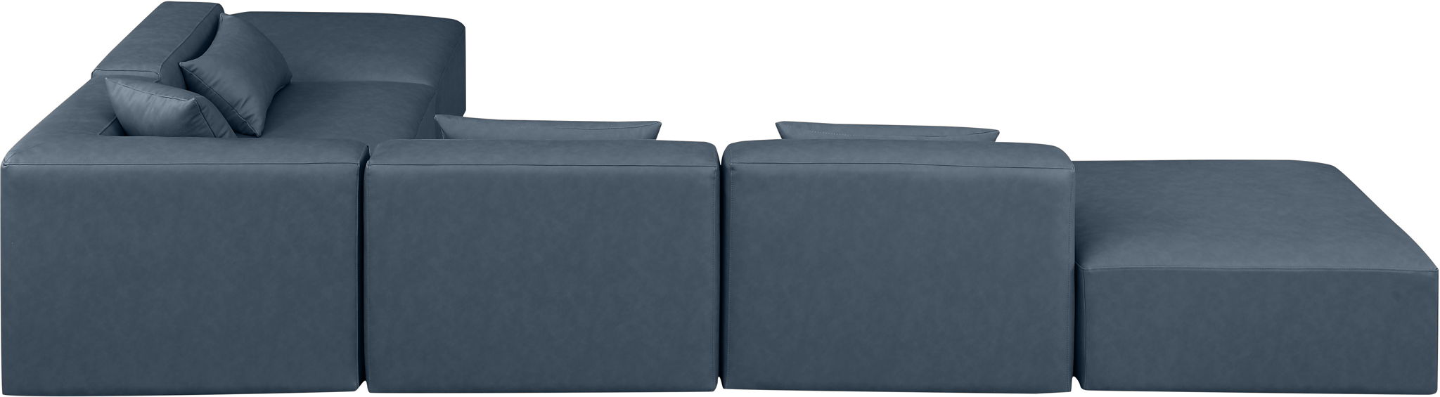 Cube - 6 Piece Modular Corner Armless Sectional