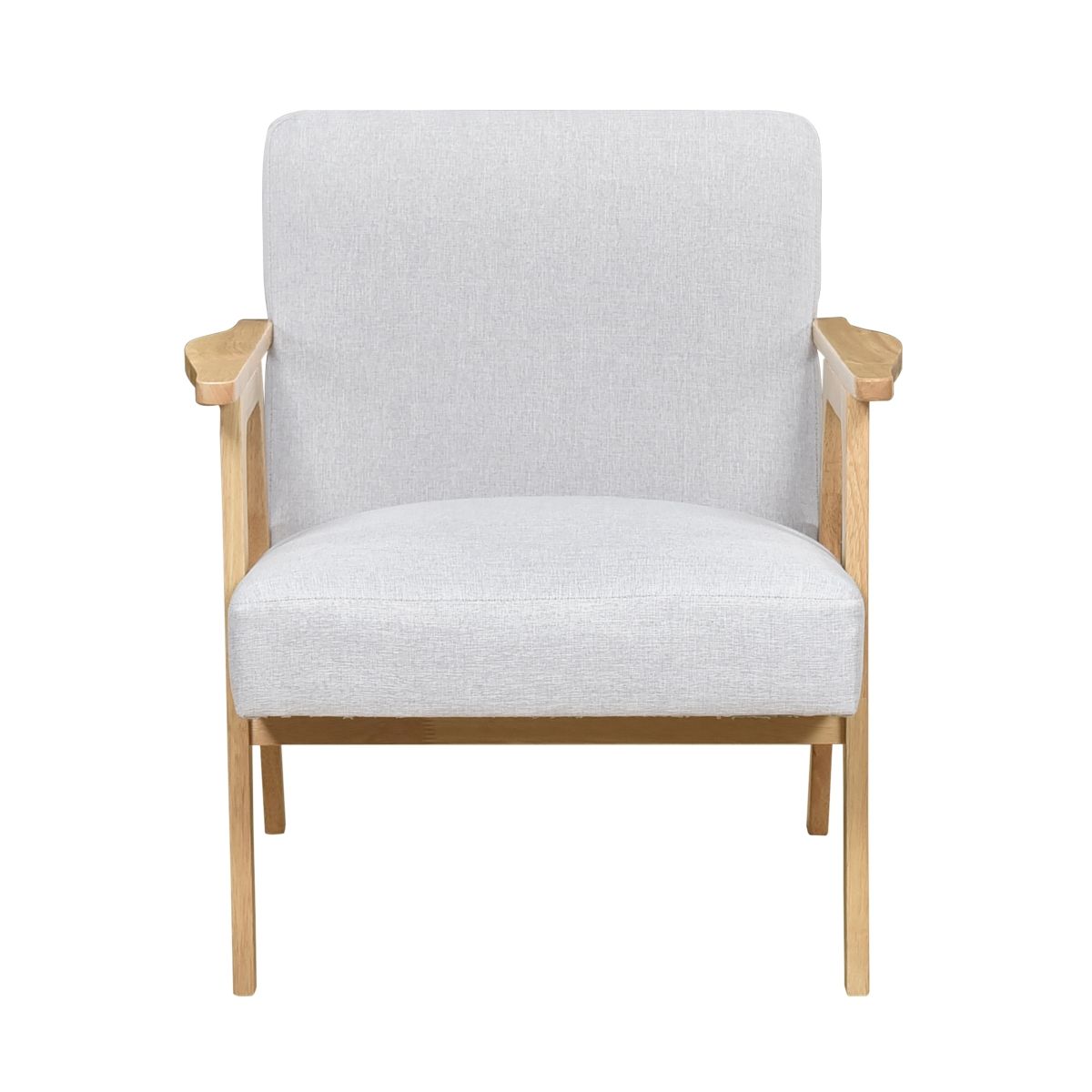 Omara - Accent Chair Light Brown Base