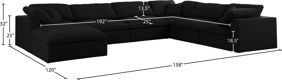 Serene - 7 Piece Modular Sectional