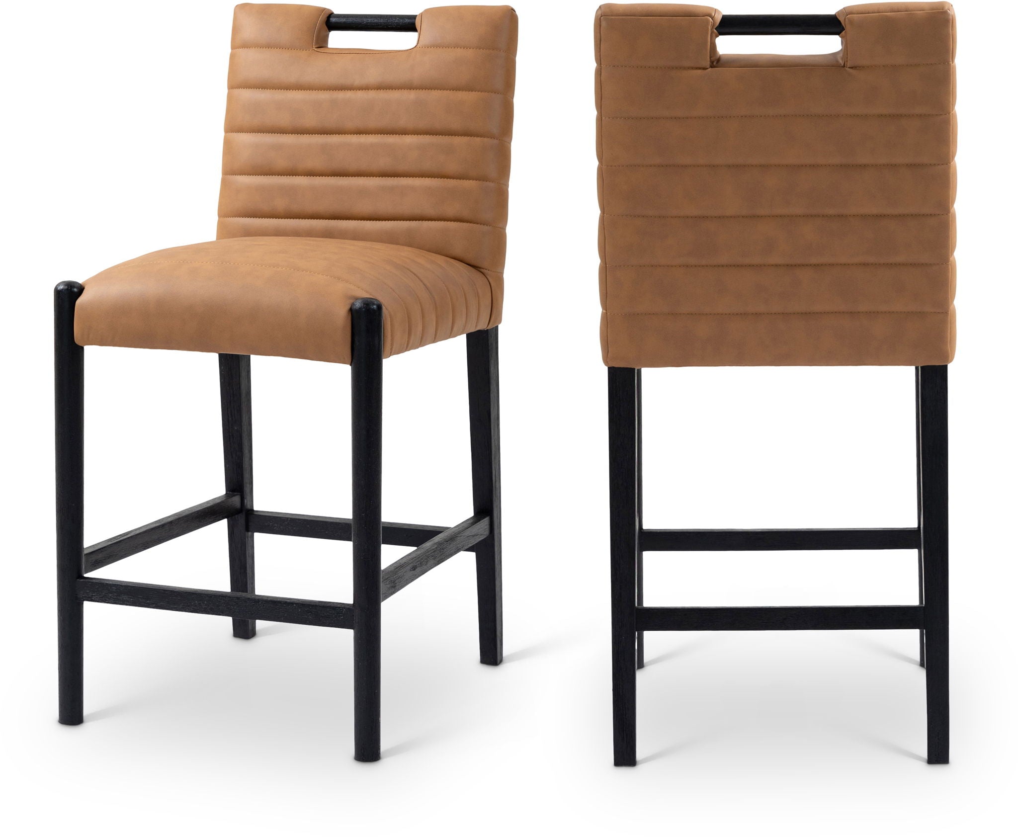 Aimee - Counter Stool - Black Legs