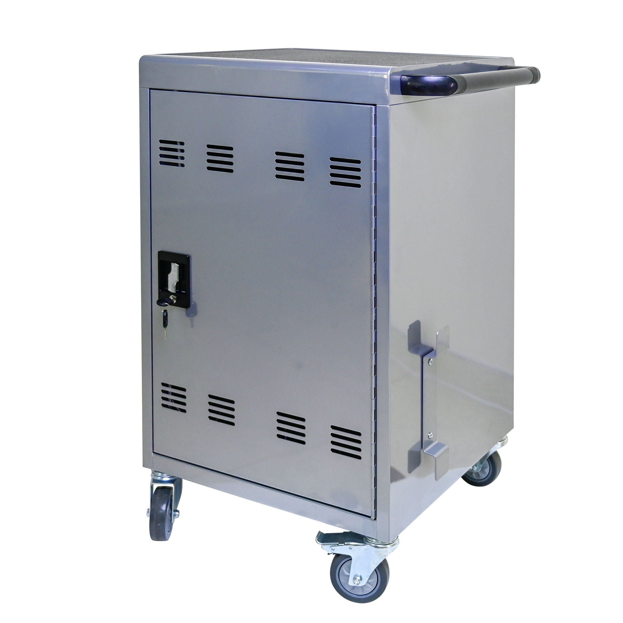 Mobile Charging Cart Station For book, Tablet And Laptop Computer With Power Strip Included