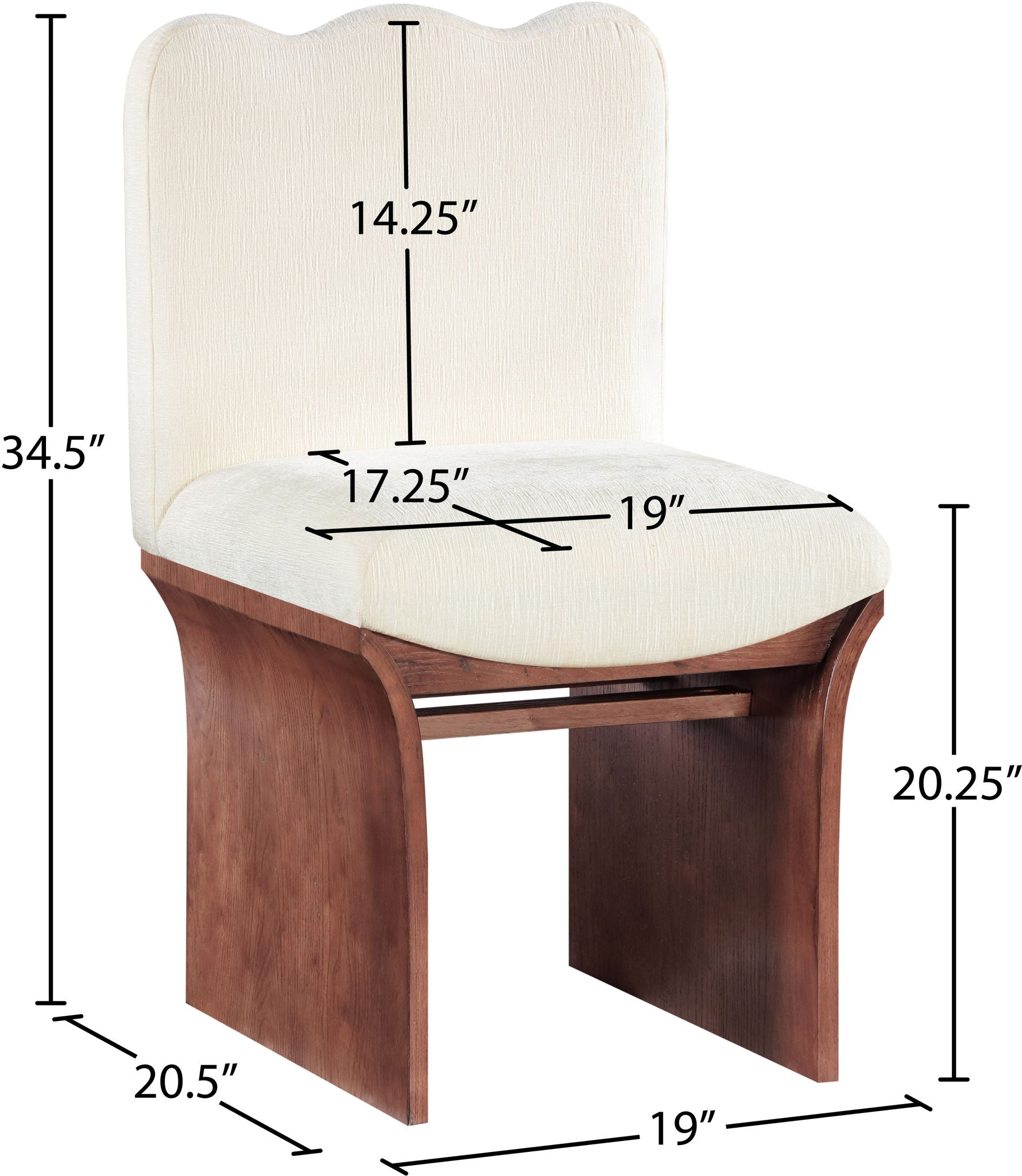 Shaw - Dining Chair - Walnut Base