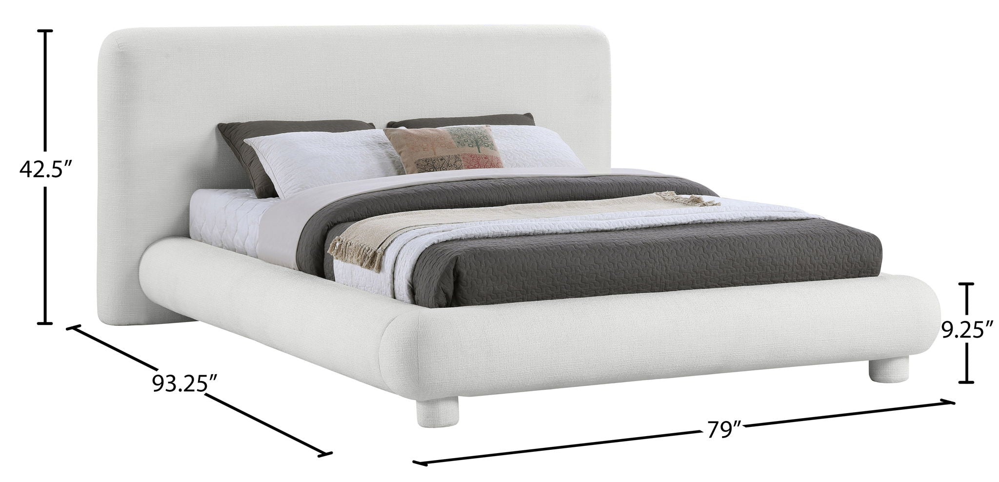 Blair - Polyester Upholstered Bed