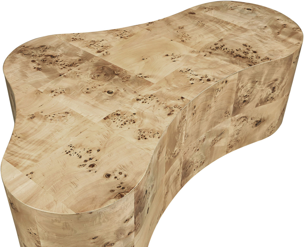 Zaire - Burl Wood Coffee Table