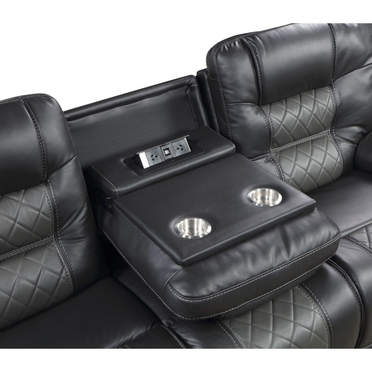 Fabian - Sofa & Loveseat - Gray