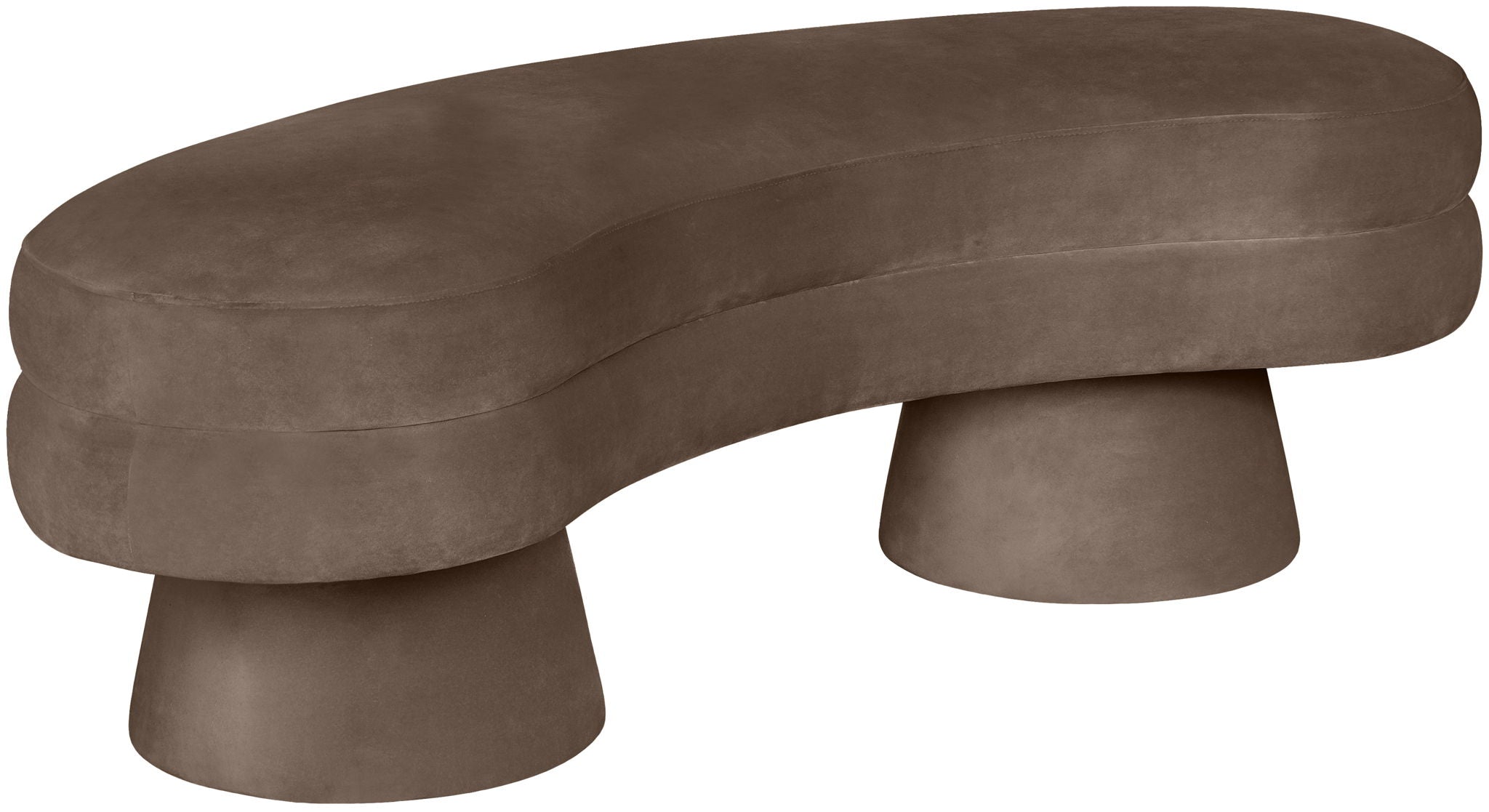 Zenna - Velvet Bench