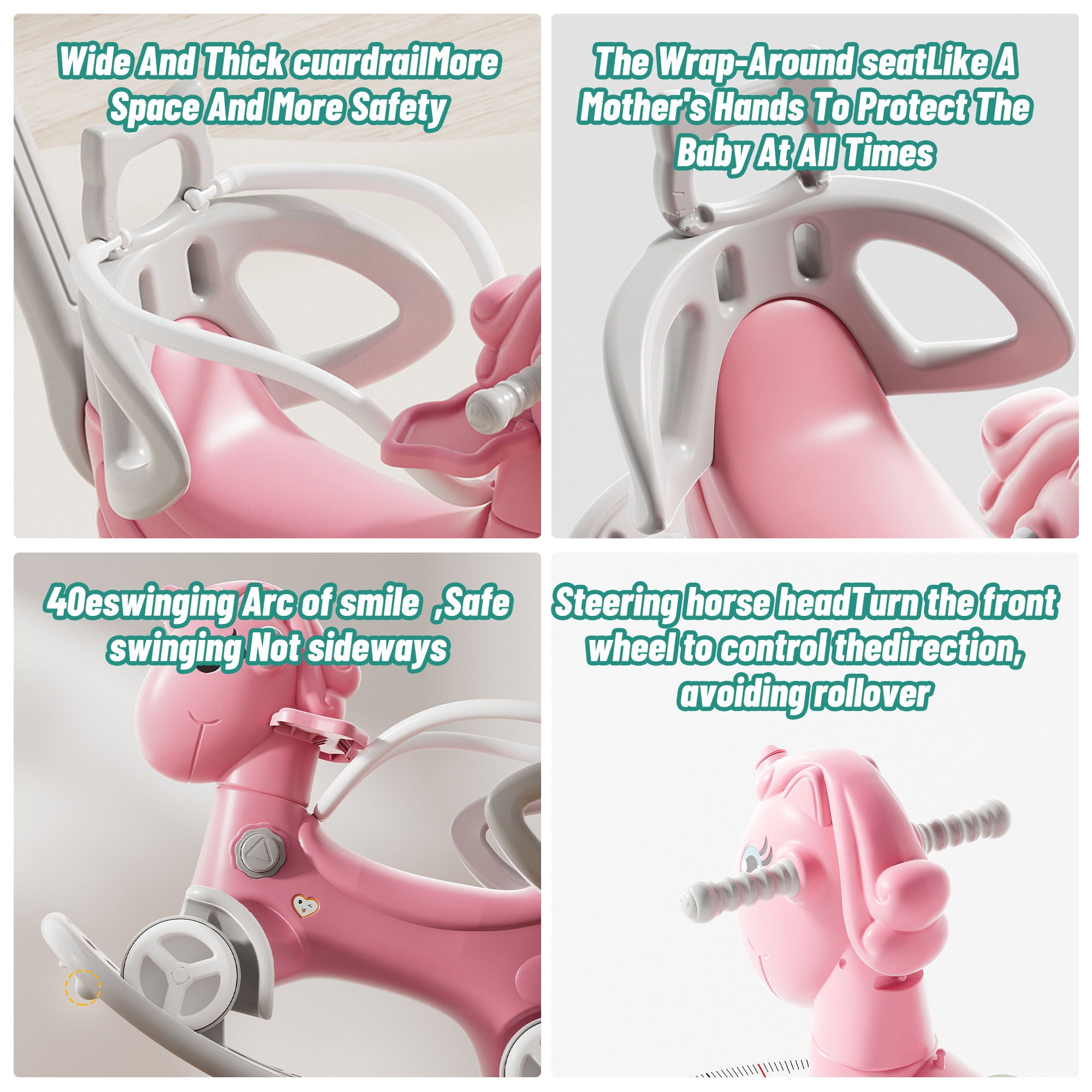 Unicorn Rocking Horse For Toddlers