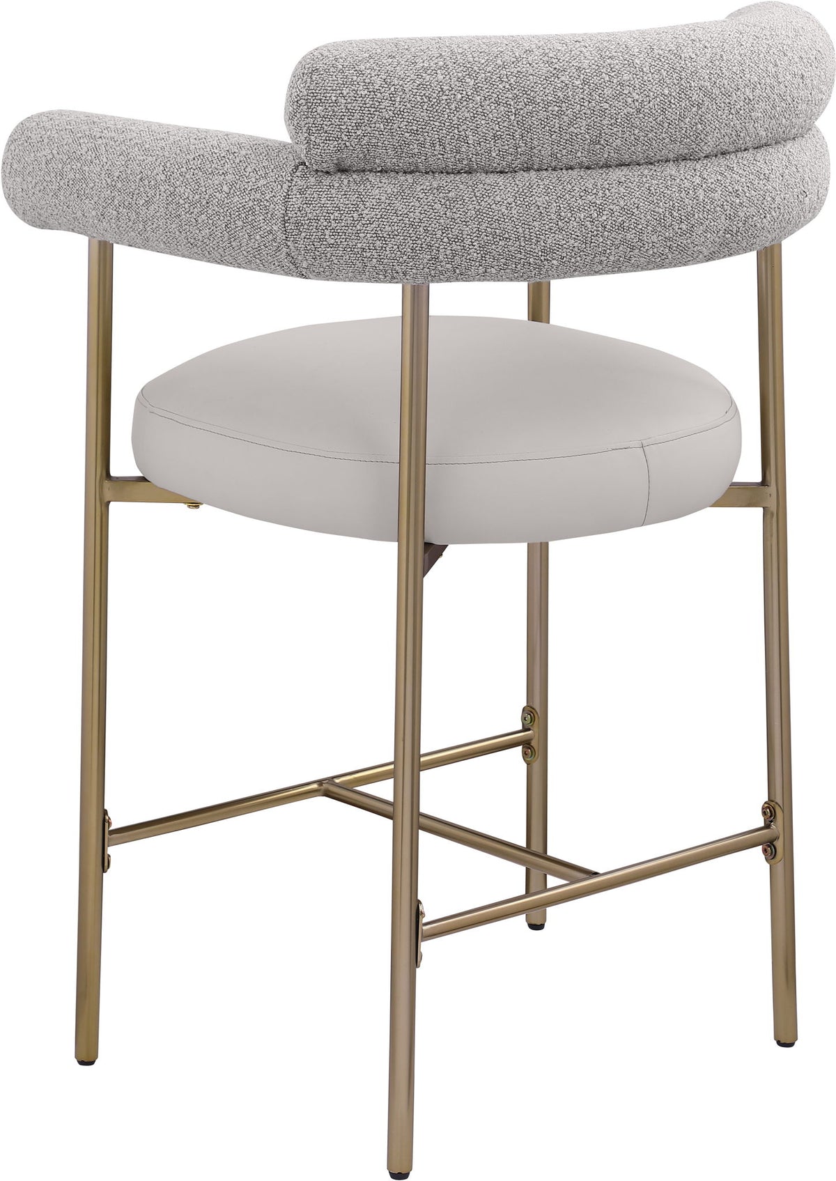 Blake - Counter Stool With Bronze Legs (Set of 2)