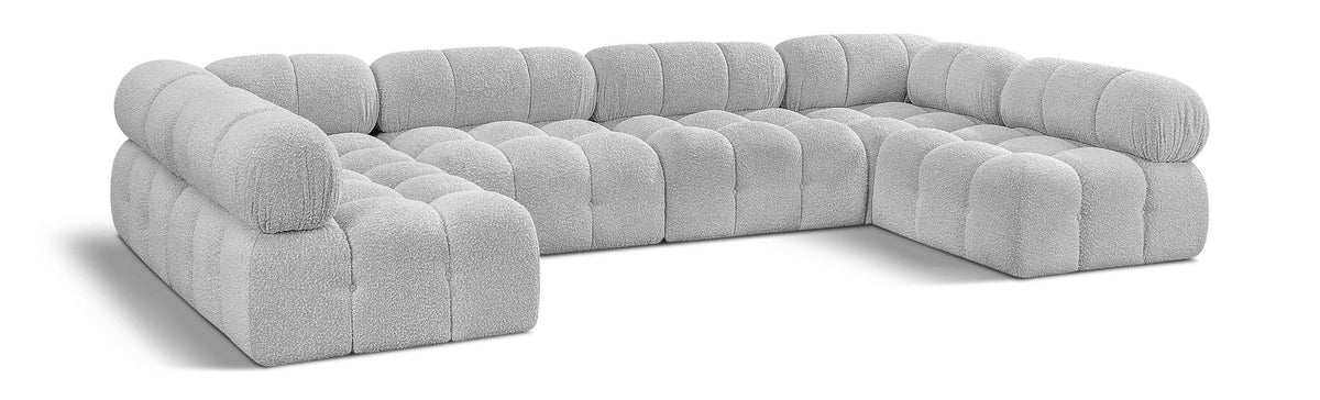 Ames - 6 Piece Fabric Modular Sectional