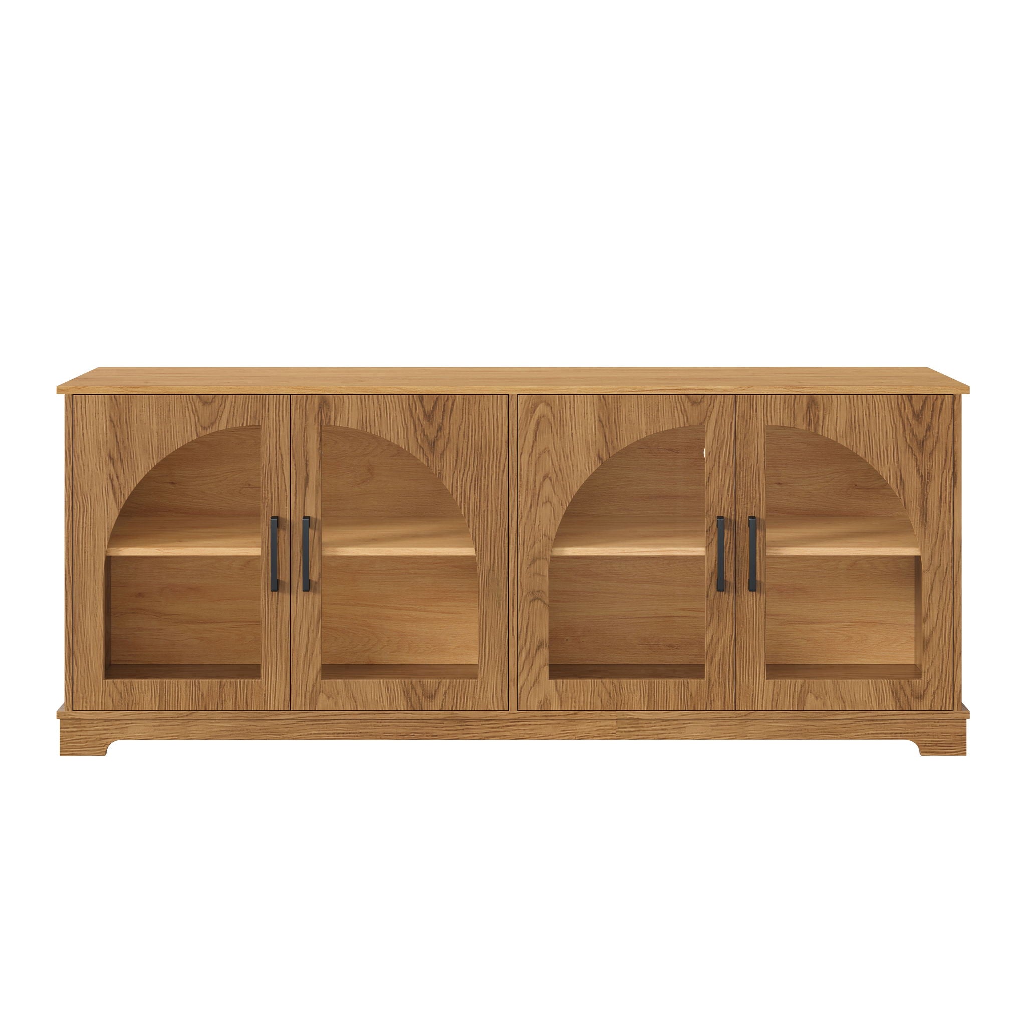 TV Stand With Semi Arched Doors