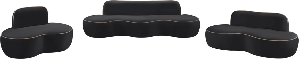 Swerve - Velvet 77" Upholstered Loveseat