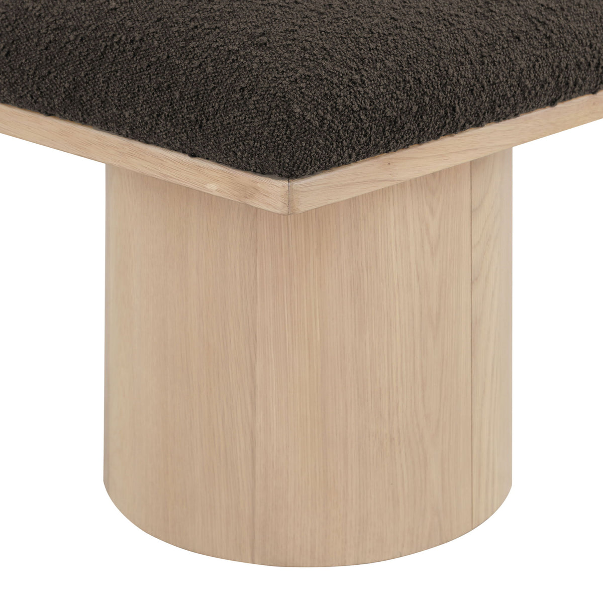 Pavilion - 4 Piece Modular Bench With Natural Base