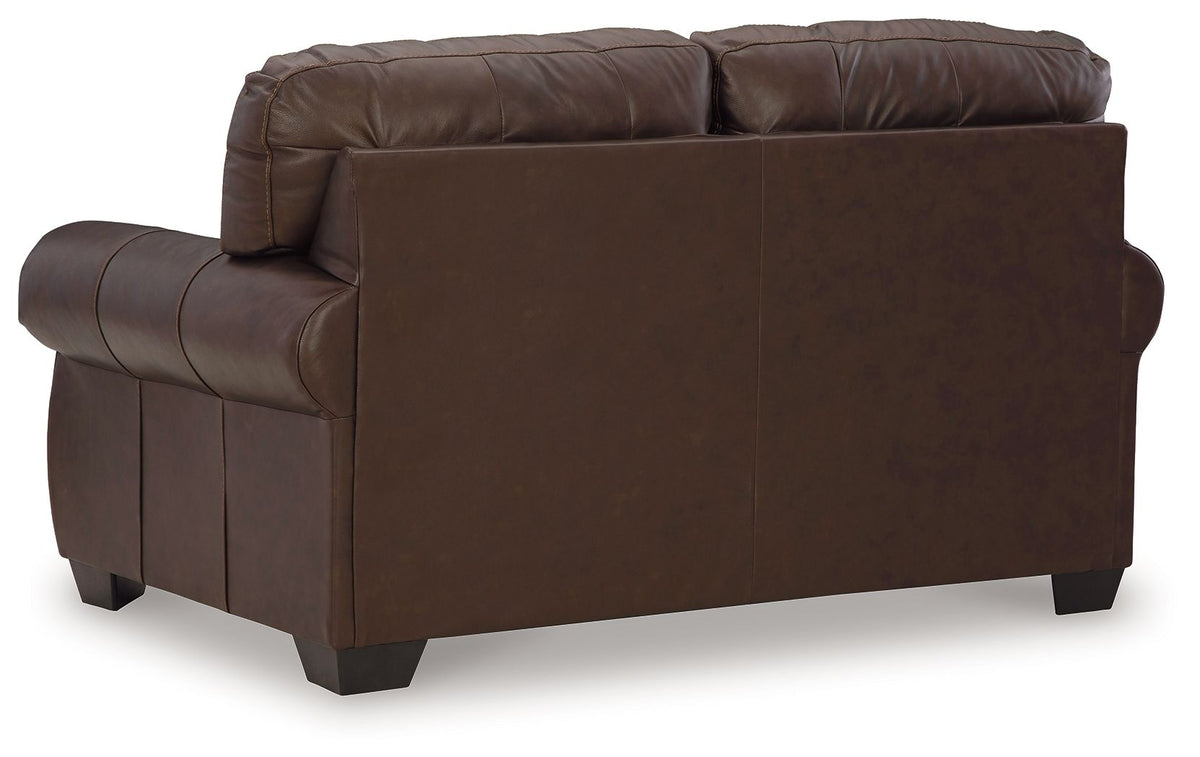 Colleton - Loveseat - Dark Brown