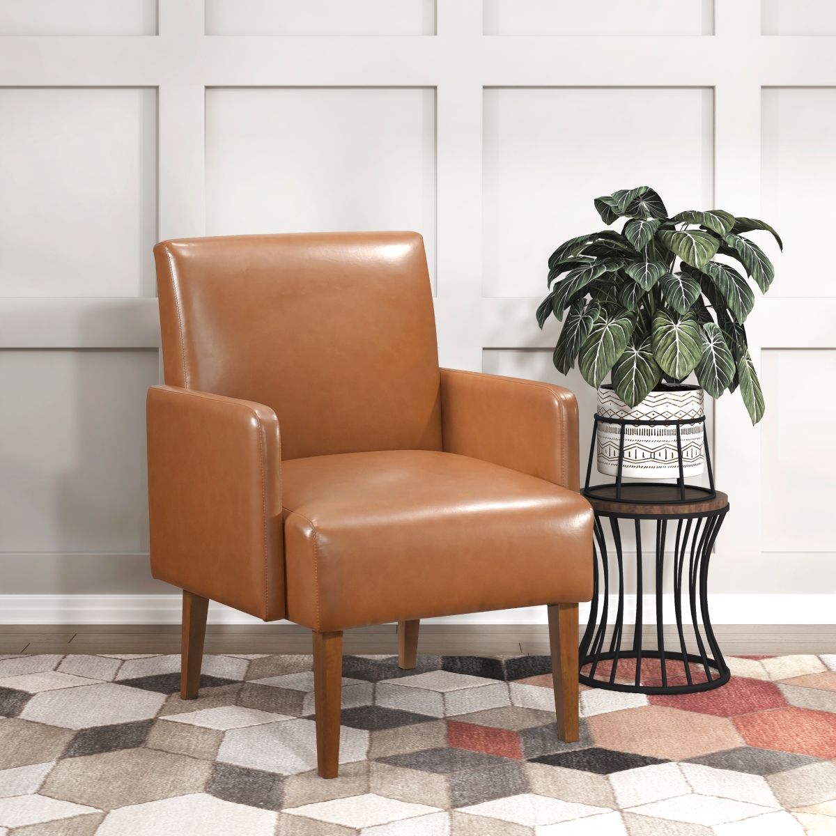 Piers - Accent Chair - Matt Brown