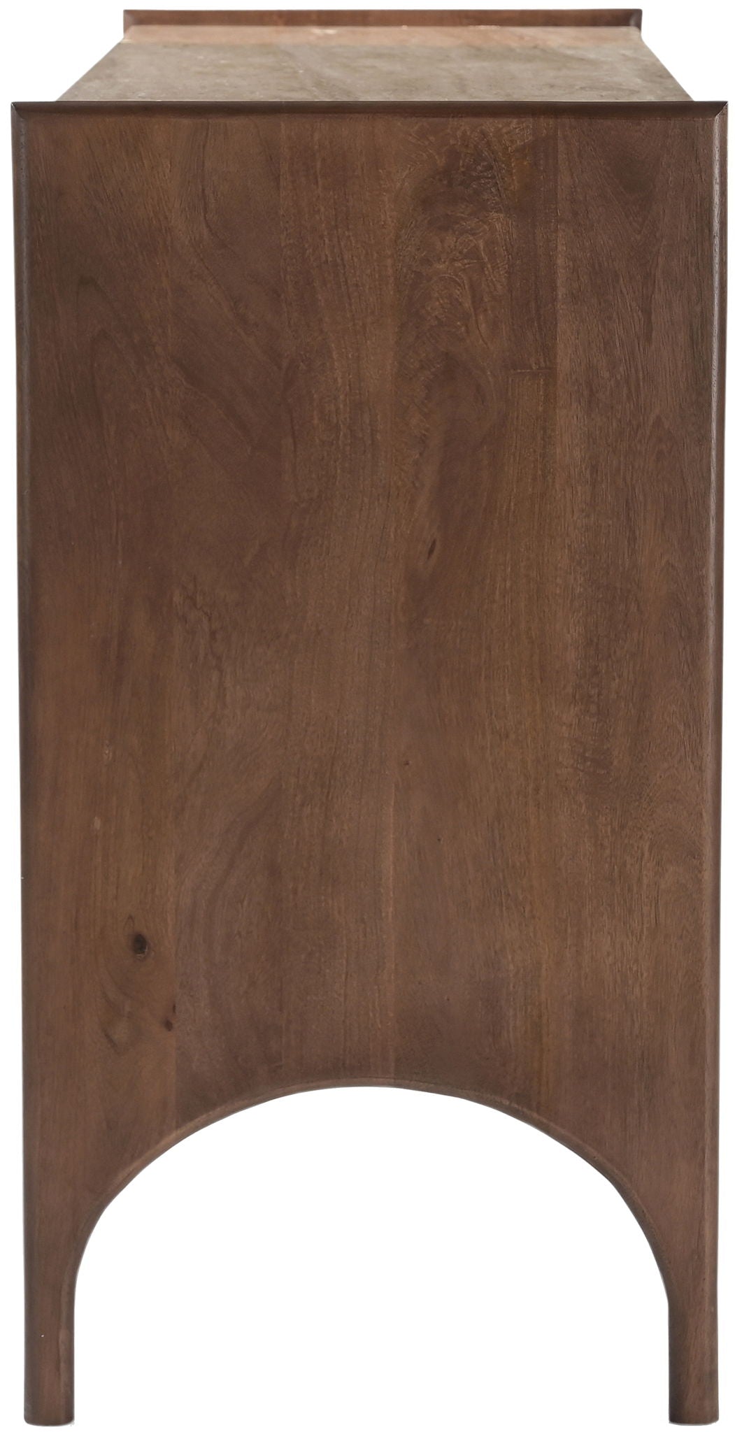 Veya - 57" Genuine Marble And Mango Wood Sideboard / Buffet