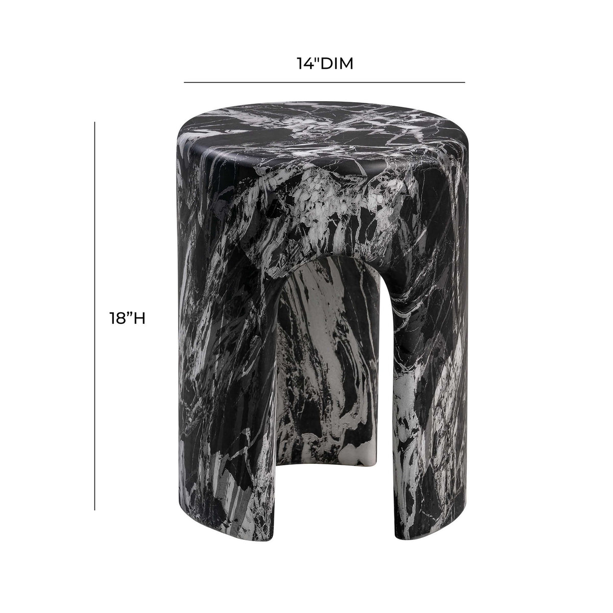 Marisol - Concrete Side Table