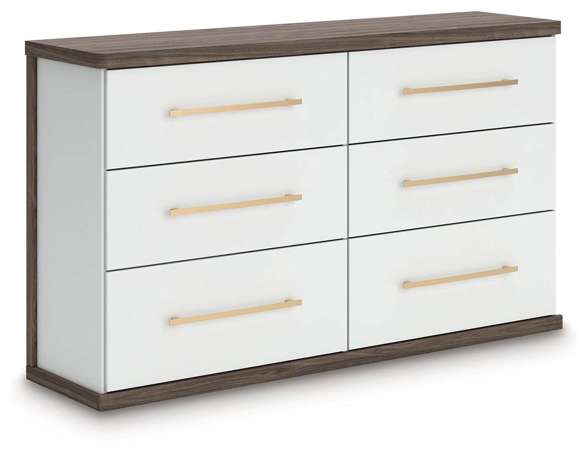 Kendanport - Six Drawer Dresser