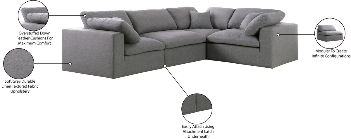 Serene - 4 Piece Modular Sectional