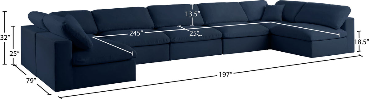 Serene - 7 Piece Modular Sectional