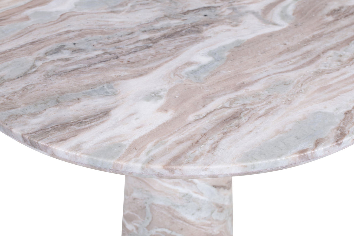 Fontelina - 30" Genuine Marble Bistro Dining Table