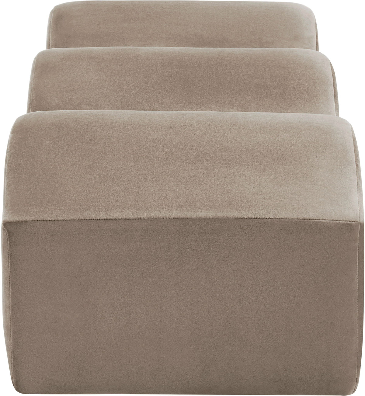 Wave - Velvet Bench