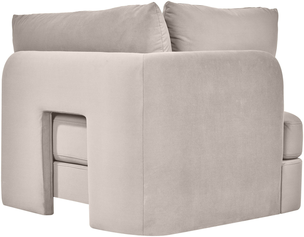 Hammond - Velvet Performance Fabric Upholstered Chair