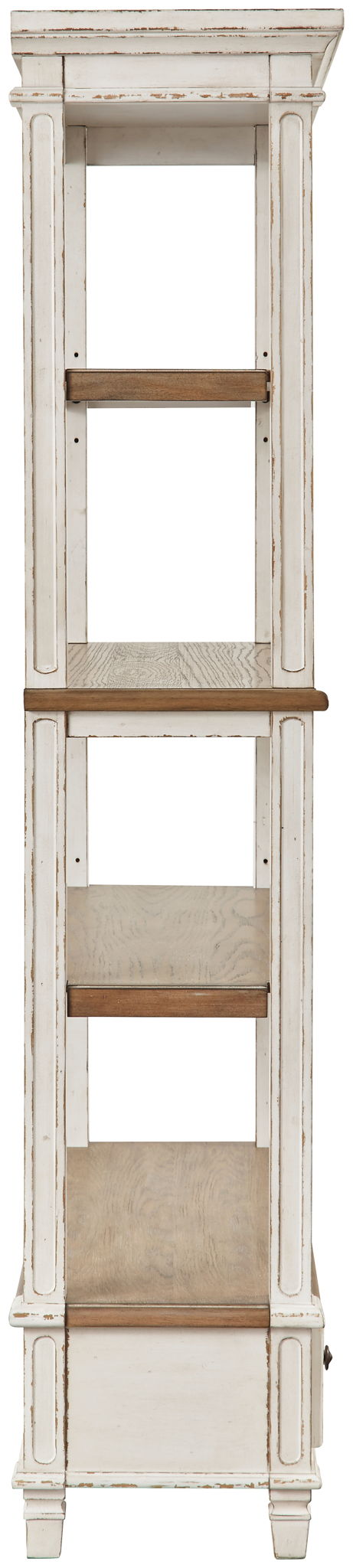 Realyn - Bookcase - Brown / White
