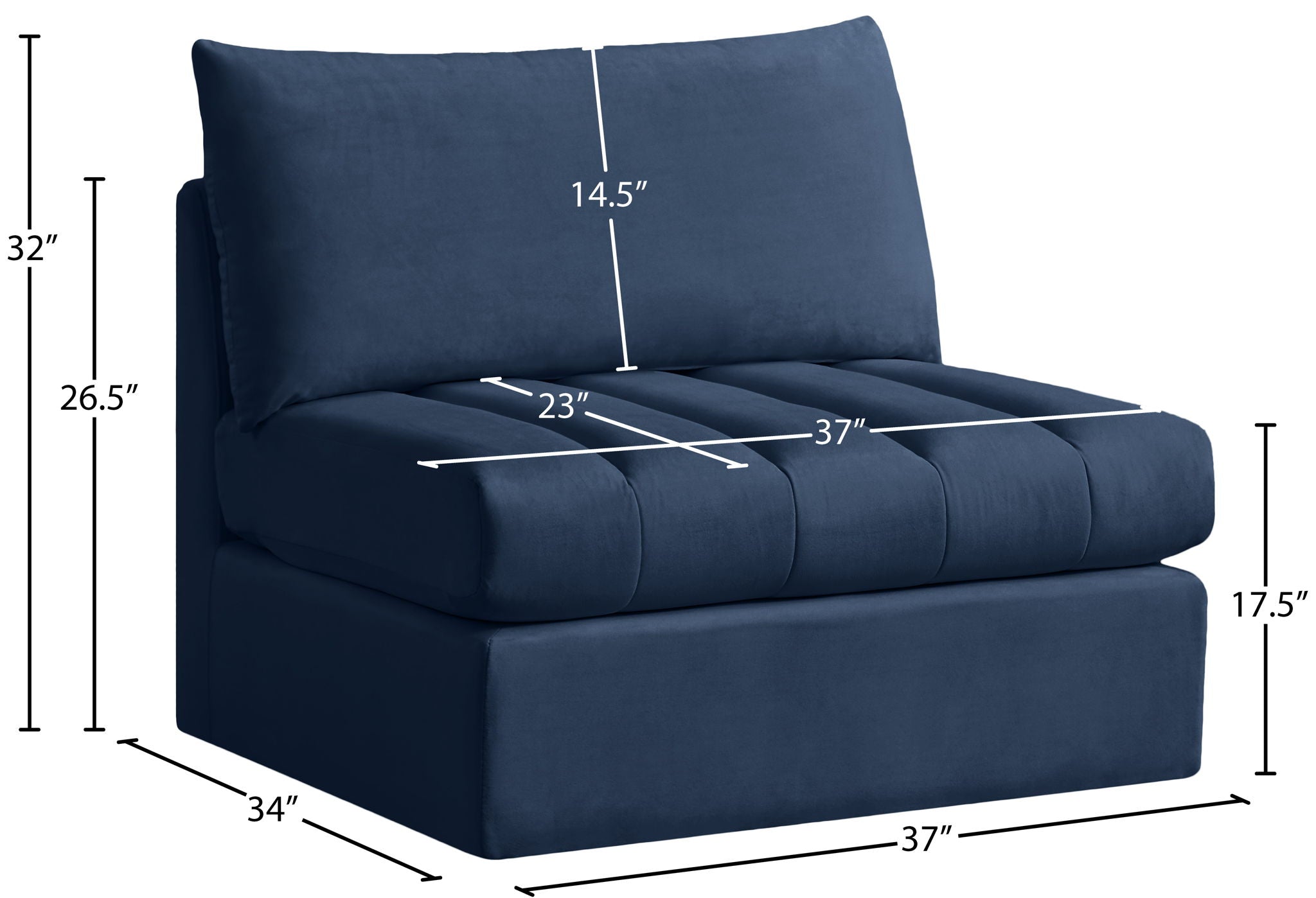 Jacob - Armless Chair