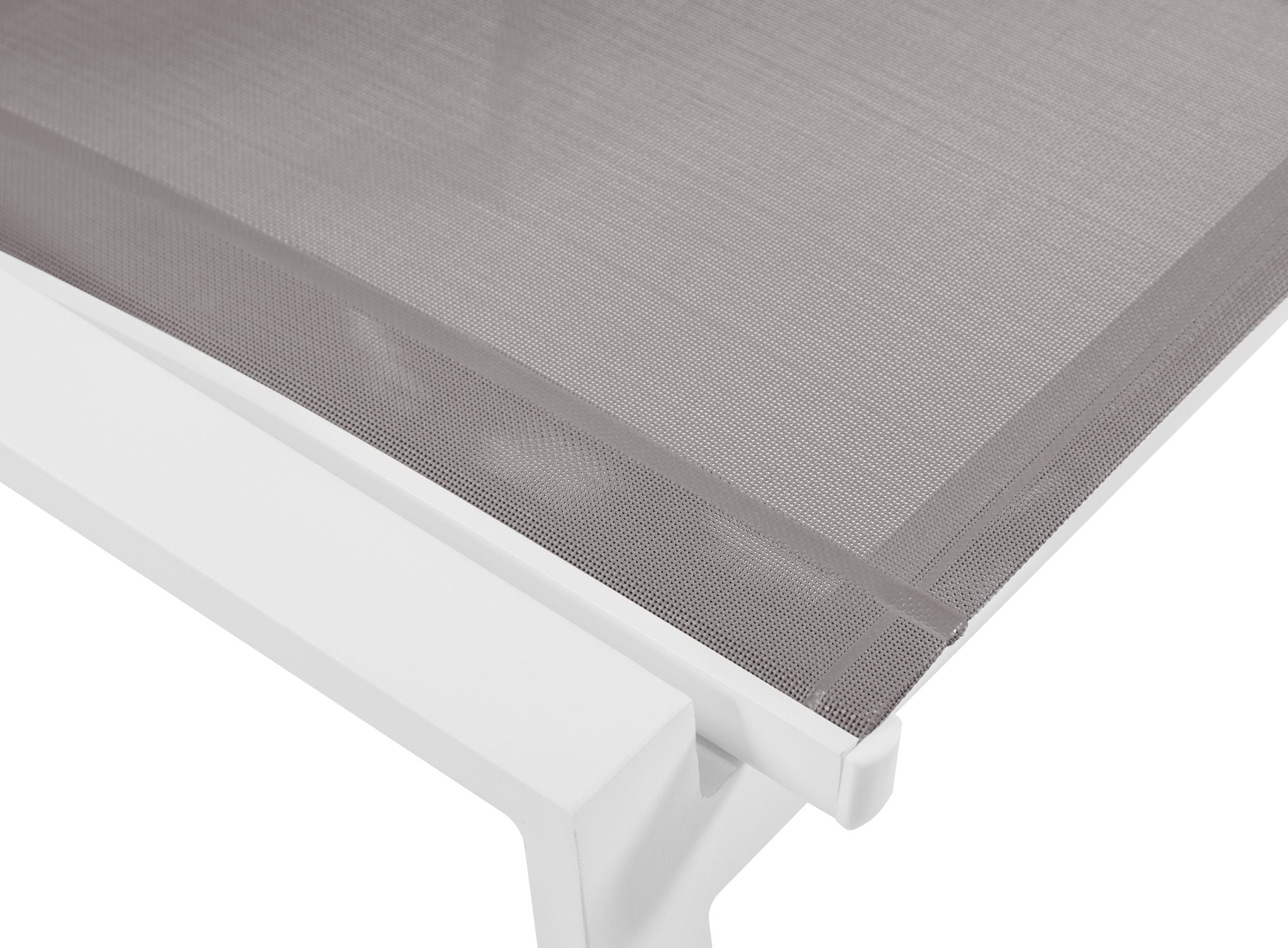 Nizuc - Outdoor Patio Dining Chair With White Frame (Set of 2)
