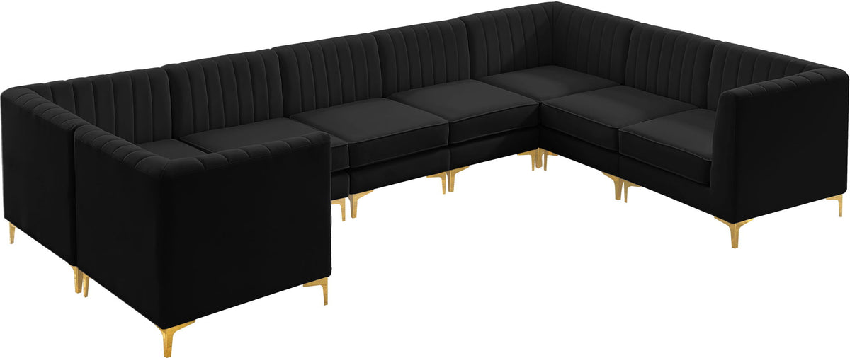 Alina - 8 Piece Modular U-Shaped Sectional