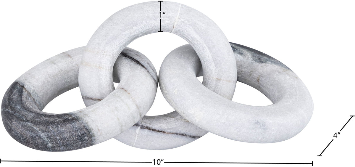 Rings - Marble Decorative Chain Links